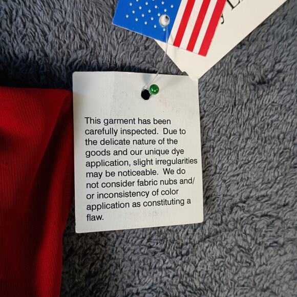 Red Halter Formal Gown Blondie Nites by Linda Bernell Size 13 Prom HOCO - Picture 15 of 16